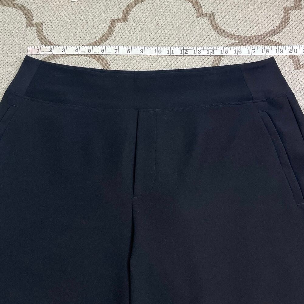 Athleta Endless High Rise Pants Size 16 Textured Stretch Tapered Leg Work Travel - Picture 5 of 13